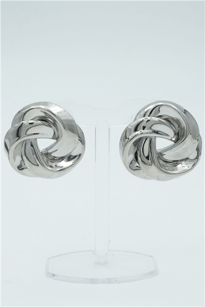Özgün Tasarımlı  Premium Küpe Silver