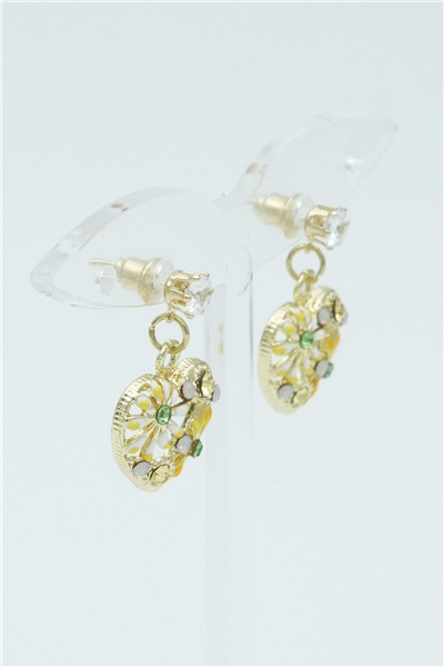Özgün Tasarımlı  Premium Küpe Gold