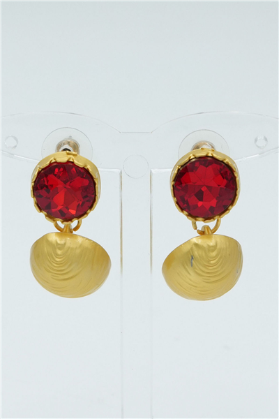 Özgün Tasarımlı  Premium Küpe Gold