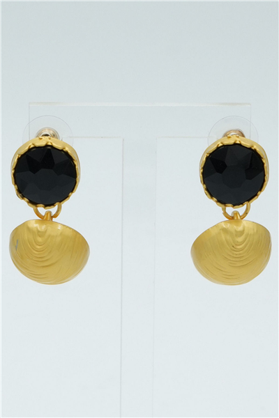 Özgün Tasarımlı  Premium Küpe Gold