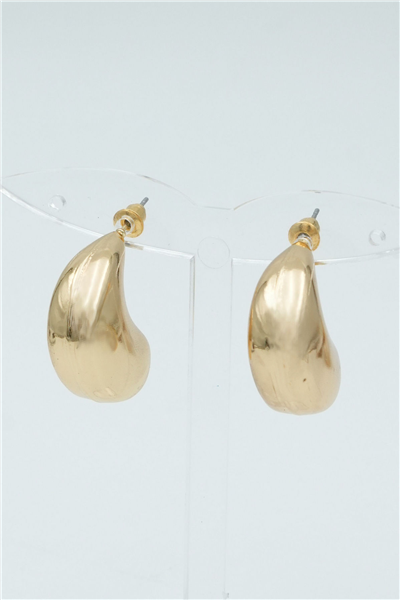 Özgün Tasarımlı  Premium Küpe Gold