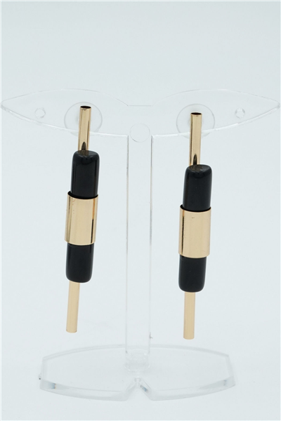 Özgün Tasarımlı  Premium Küpe Gold