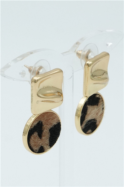 Özgün Tasarımlı  Premium Küpe Gold