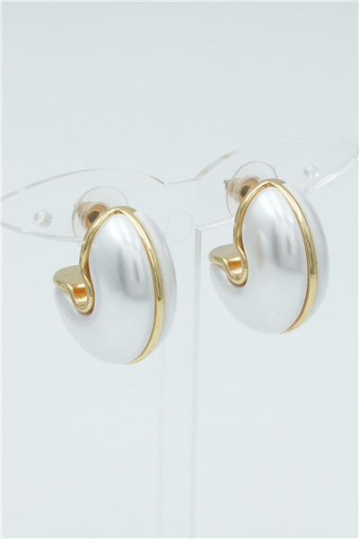 Özgün Tasarımlı  Premium Küpe Gold