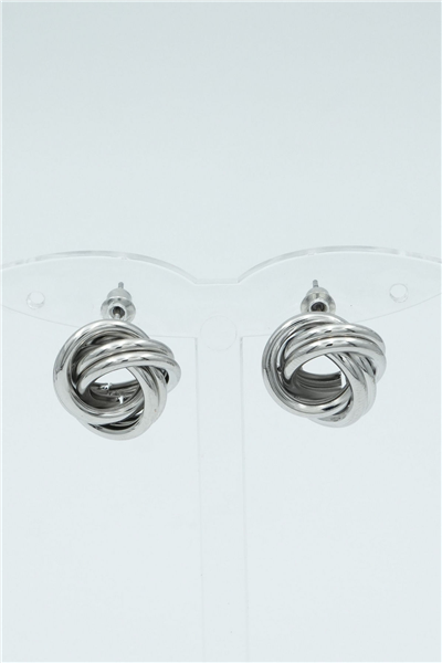 Özgün Tasarımlı  Premium Küpe Silver