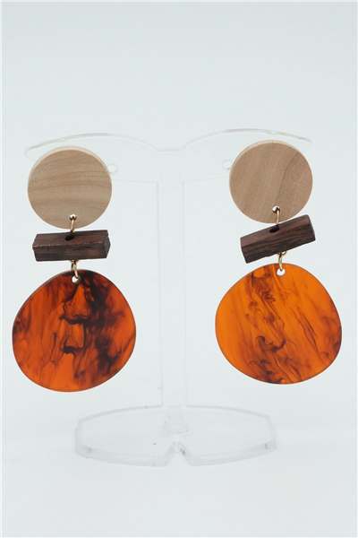 Özgün Tasarımlı  Premium Küpe Gold