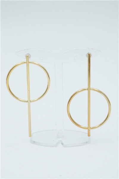 Özgün Tasarımlı  Premium Küpe Gold