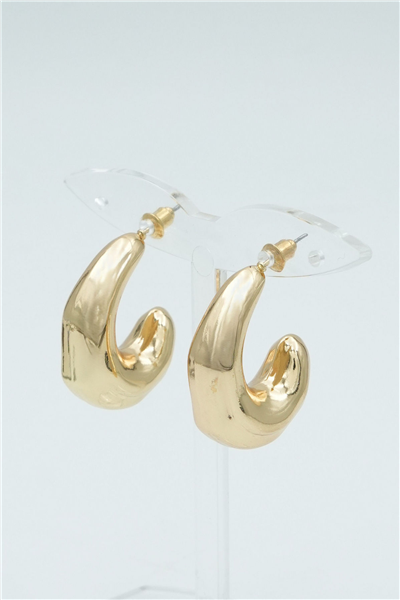 Özgün Tasarımlı  Premium Küpe Gold