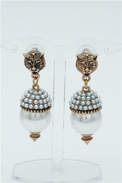 Özgün Tasarımlı  Premium Küpe Silver