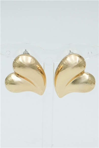 Özgün Tasarımlı  Premium Küpe Gold