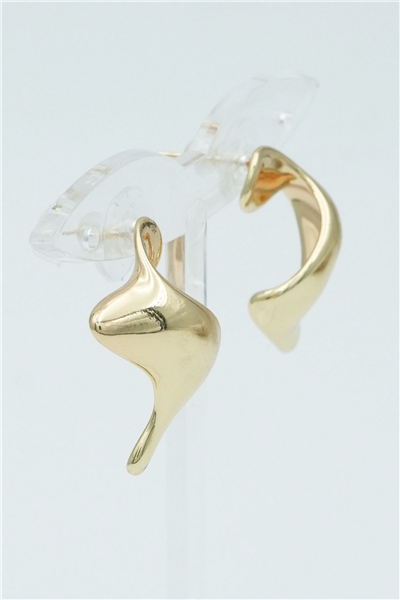 Özgün Tasarımlı  Premium Küpe Gold