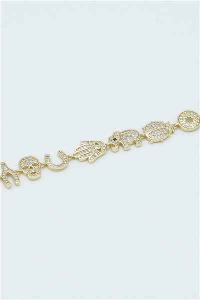 Bejou Select Premium Bileklik Gold (17-20 cm)