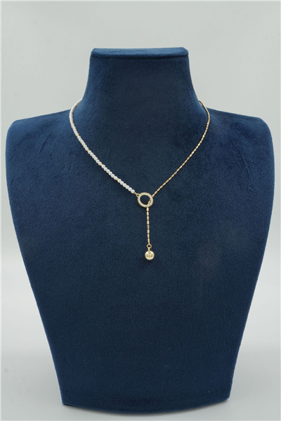 Premium Uçlu Kolye Gold