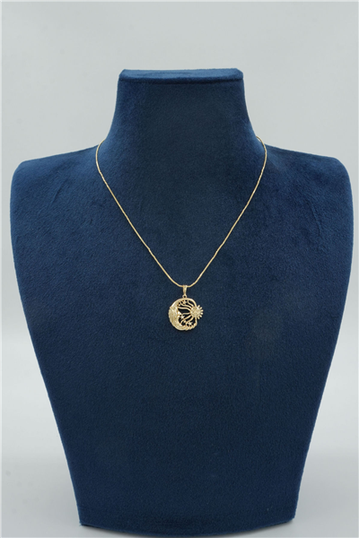 Premium Uçlu Kolye Gold