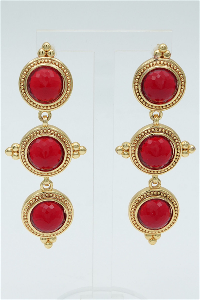 Özgün Tasarımlı  Premium Küpe Gold