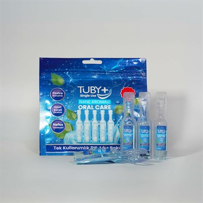 TUBY+ Nefes Tazeleyici Ağız Bakım Suyu 10ml - Nane Aromalı