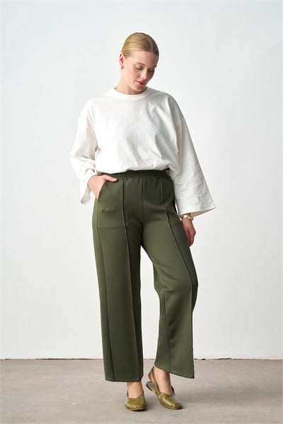 Molly Nelly Kadın Geniş Kol Basic Body Sweat