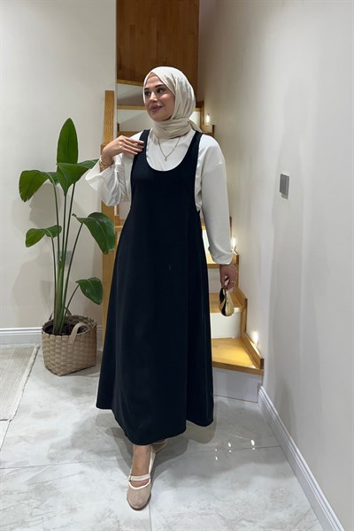 Molly Nelly Kadın Modal Yazlık Salopet Tulum Takım