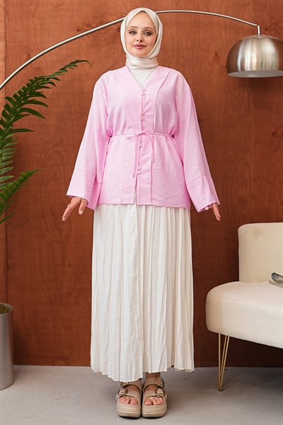 Molly Nely Kadın Kimono Şık Gömlek