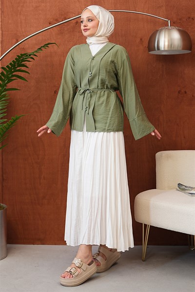 Molly Nely Kadın Kimono Şık Gömlek