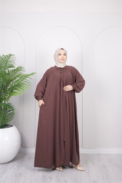 Dökümlü Basic Ferace | Vizon