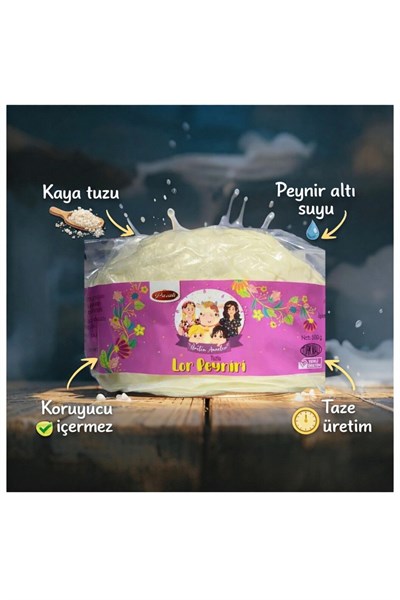 Tuzlu Lor Peyniri 500 gr