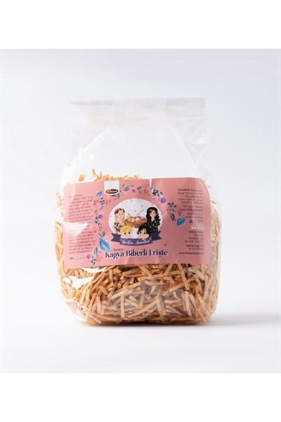 Tuzsuz Kapya Biberli Erişte 1 Kg
