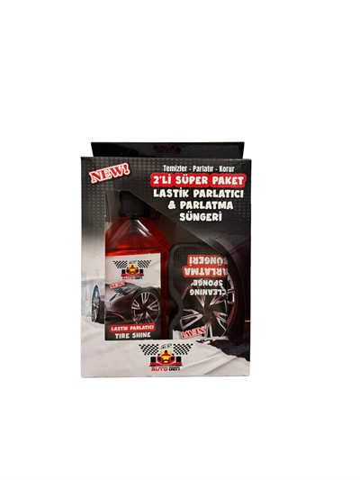 AUTO GEN LASTİK PARLATICI 2'Lİ SET 200 ML 