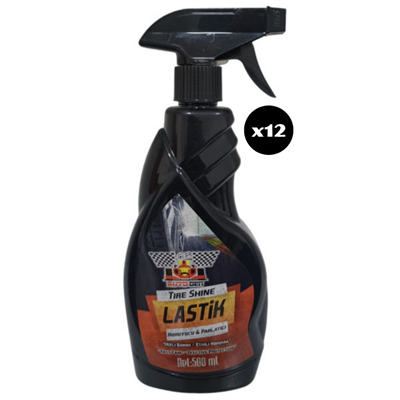 AUTO GEN LASTİK PARLATICI 500 ML 12'li