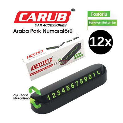 CARUB ARAÇ PARK NUMARATÖRÜ