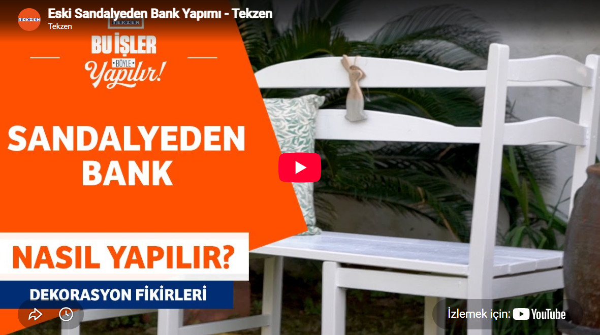 Eski Sandalyeden Bank Nasıl Yapılır?