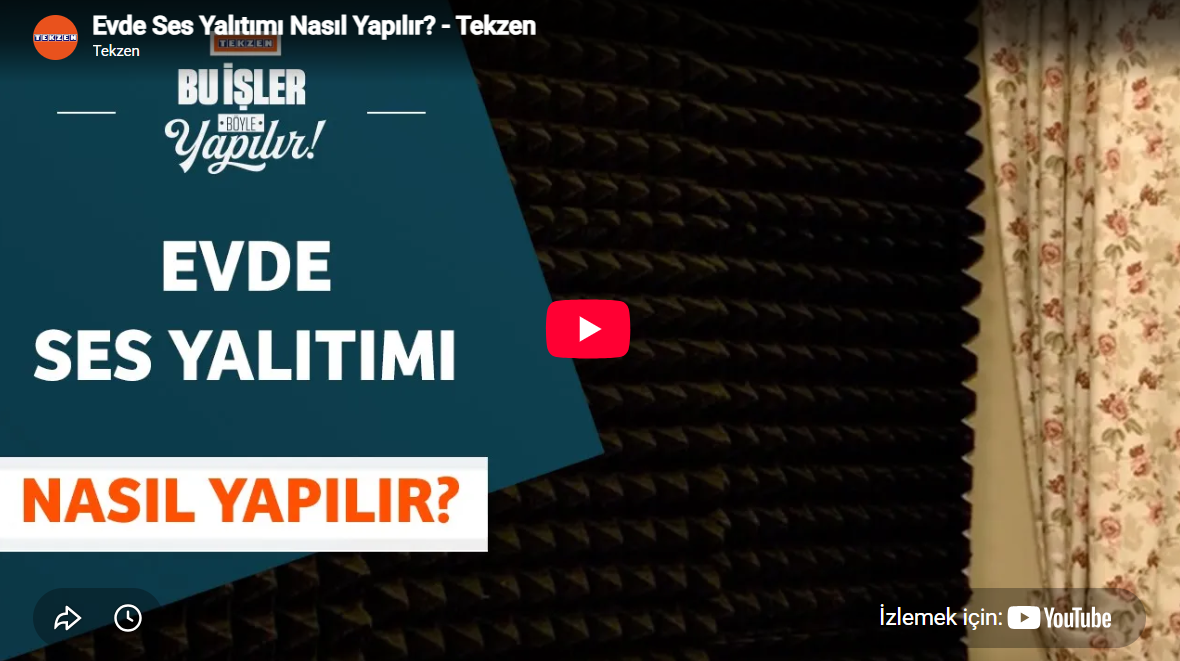 Evde Ses Yalıtımı Nasıl Yapılır?