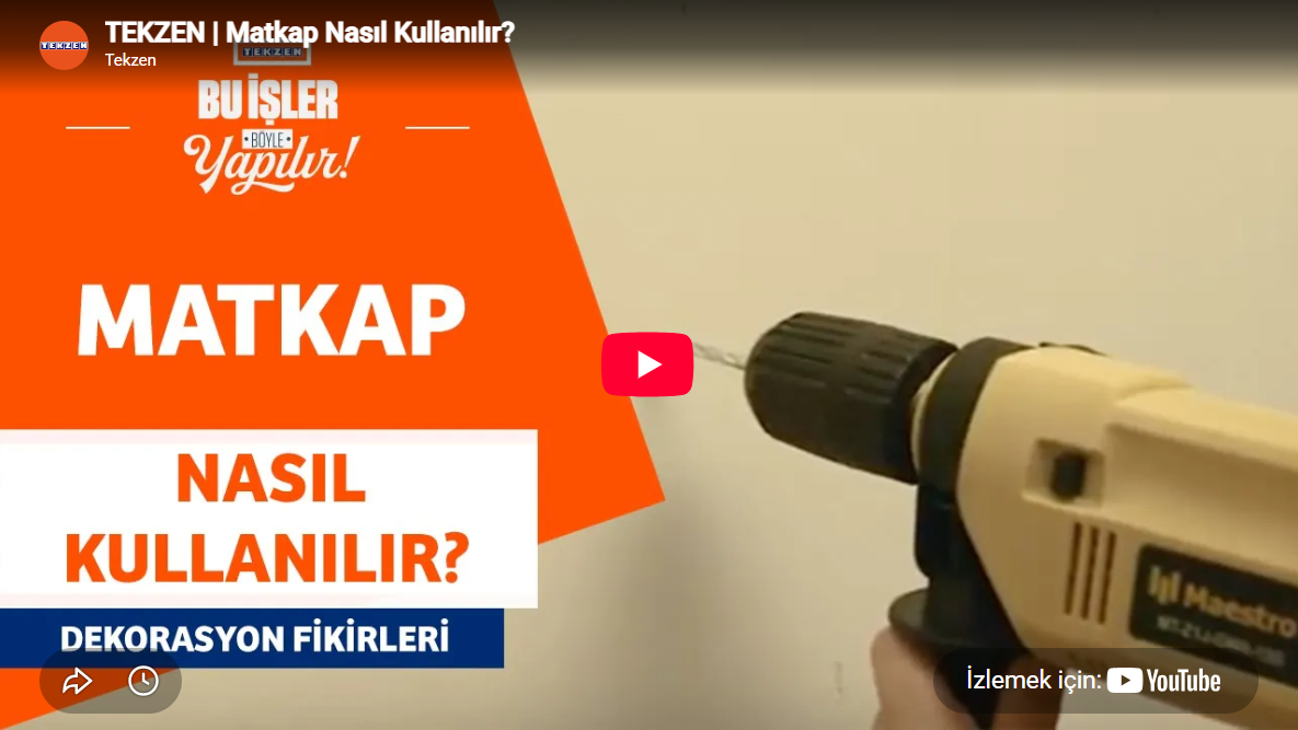 Matkap Nasıl Kullanılır?