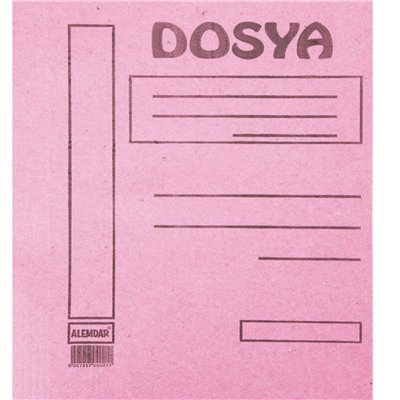 Alemdar Tam Kapak Karton Dosya A4