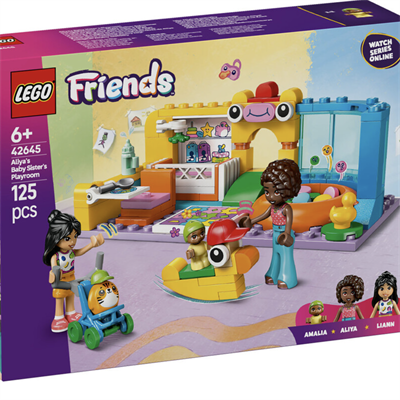  LEGO Friends Aliyanın Kız Kardeşinin Oyun Odası