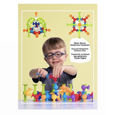 Ant Toys 709 Vakum Molekül Bağlantı Oyuncak Seti 