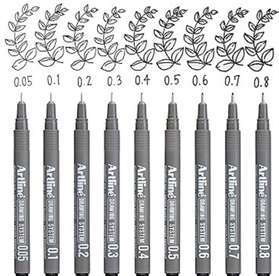 ARTLINE 233 ÇİZİM KALEMİ 0.3 SİYAH 
