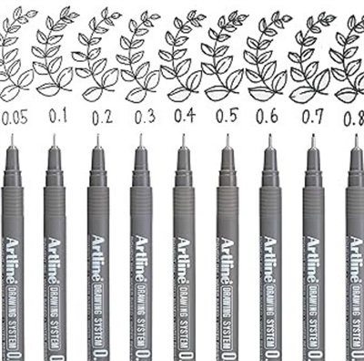 Artline 234 Çizim Kalemi 0.4 Siyah 