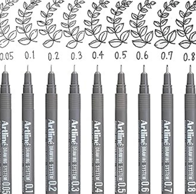 Artline 235 Çizim Kalemi 0.5 Siyah 