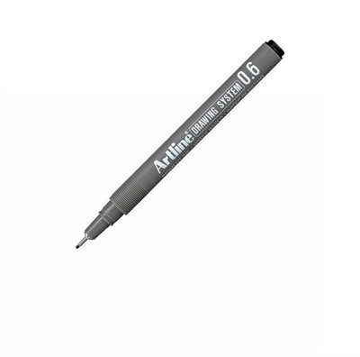 Artline 236 Çizim Kalemi 0.6 Siyah 