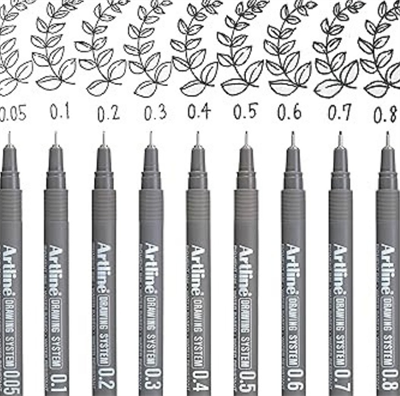Artline 237 Çizim Kalemi 0.7 Siyah 