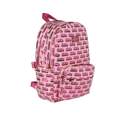 Barbie Okul Çantası 2704 Pembe Sevimli Sırt Çantası