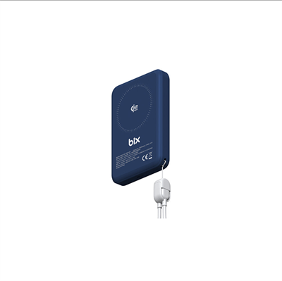 Bix PB121 25W Magsafe Kablosuz Powerbank 10000 Mah Dark Blue