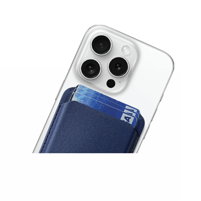 Bix TMW1 MagSafe Pocket Wallet Mavi
