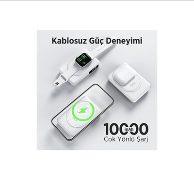 Bix TPB16 10000 Mah Powerbank Taşınabilir Şarj Cihazı