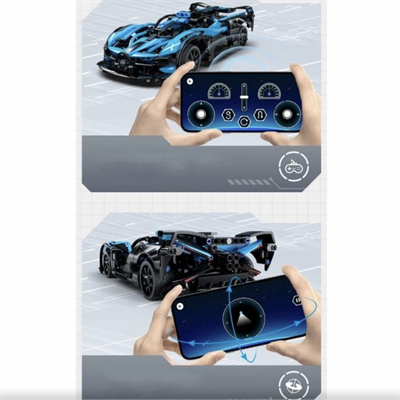 CaDA Blue Flame Specter RC Blok Araba 421 Parça 