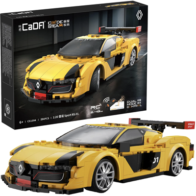 CaDA Renault Sport RS.01 Blok Araba Seti 294 Parça 