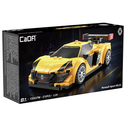 CADA RENAULT SPORT RS.01 271 PARÇA BLOCK OYUNCAK