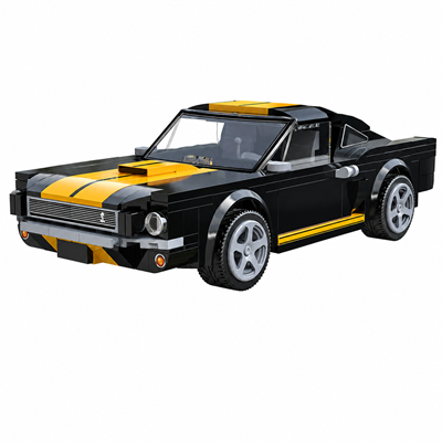 CaDA Shelby GT350H Blok Araba Yapım Seti 