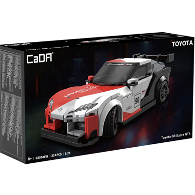 CADA TOYOTA GR SUPRA GT4 324 PARÇA BLOCK OYUNCAK